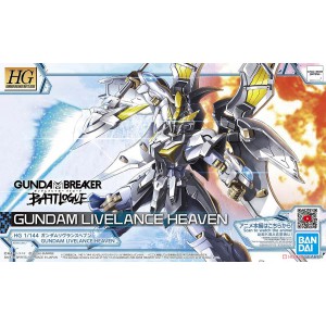 全新有包裝紙盒有說明書HGAC 1/144  高達利維蘭斯 天界 GUNDAM LIVELANCE HEAVEN 白色地獄死神 Gundam Battlelogue 面交可以cash, payme, fps, pos visa, Master, ae, 消費券八達通，tap and go,alipayhk, WeChat Pay 免收手續費