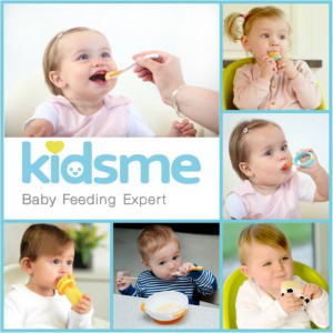 全新有包裝紙盒 2nd Post 草綠英國kidsme ideal temperature spoon感溫變色匙 (2pcs)