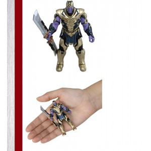 全新有包裝紙盒金屬人仔Metacolle Takara Tomy DS Disney Figure-Marvel 英雄復仇者聯盟Avengers Thanos (End Game) 終局之戰！魁隆/薩諾斯/滅霸