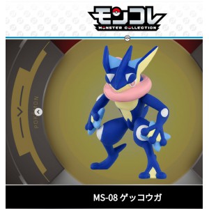 全新盒裝Takara Tomy 寵物小精靈 Moncolle Pokemon MC Figure XY&Z MS-08 Gekkouga 甲賀忍蛙