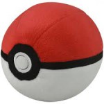 全新Pokemon Plush寵物小精靈xyz Tomy Monster Ball 紅波紅色精靈球毛公仔