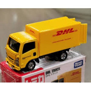 Tomica 車仔 全新有透明包裝紙盒越南制行貨 BX109 DHL Truck 黃色貨車