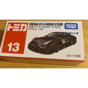 全新有透明包裝紙盒裝 TD Tomica BX013 Nissan GT-R GT500 黑色跑車