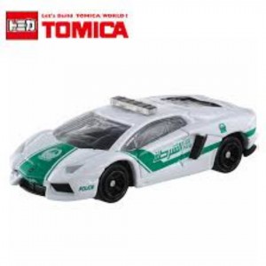 Tomy Tomica no.87林寶堅尼Lamborghini Dubai Police Car 白色跑車 全新有透明包裝紙盒曰貨越南制