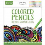 全新有包裝紙盒美國Crayola 繪兒樂Crayola Colored Pencil50 ct填色系列50色彩色鉛筆